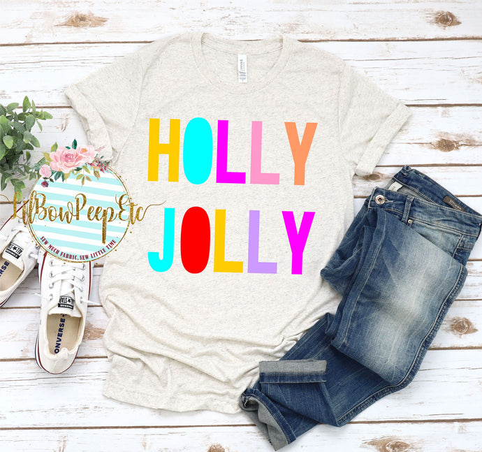 Holly Jolly Colorful