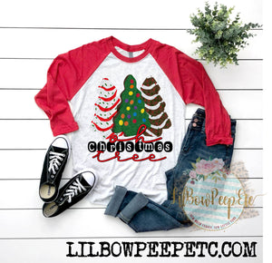 Oh Christmas Tree Snack Adult Unisex Tee