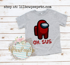 Oh Sus Among Us YOUTH UNISEX TEE