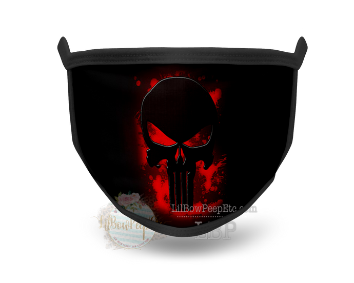 Punisher Printed Mask