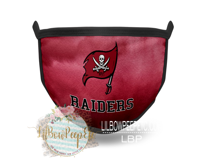 Navarre High School Raiders School Printed Mask