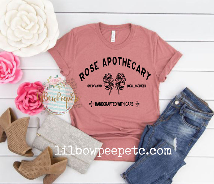 Rose Apothecary Schitt's Creek Short Sleeve Unisex Adult Tee