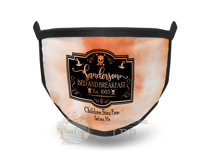 Sanderson Bed And Breakfast Printed Mask