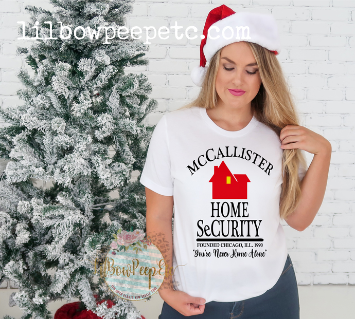 McCallister Home Security Unisex Tee