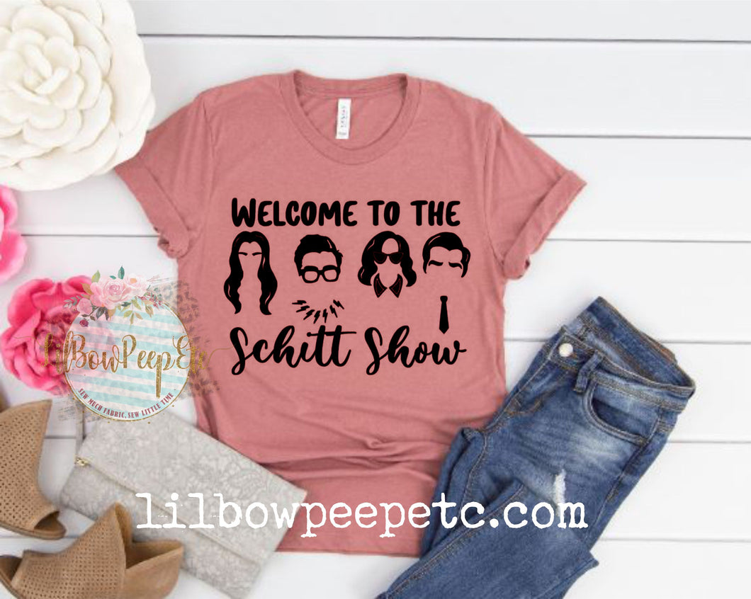 Welcome To The Schitt Show Short Sleeve Unisex Adult Tee