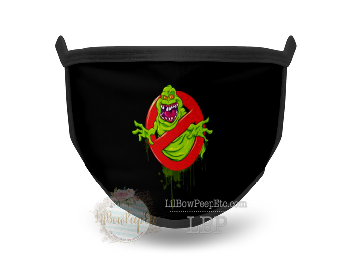 Slimer Printed Mask