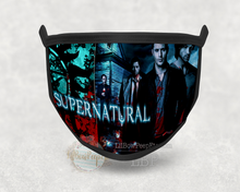 Load image into Gallery viewer, Supernatural Show Printed Mask