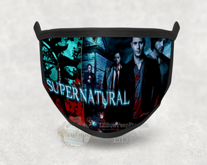 Supernatural Show Printed Mask