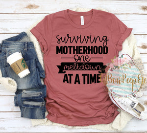 Surviving Motherhood One Meltdown At A Time