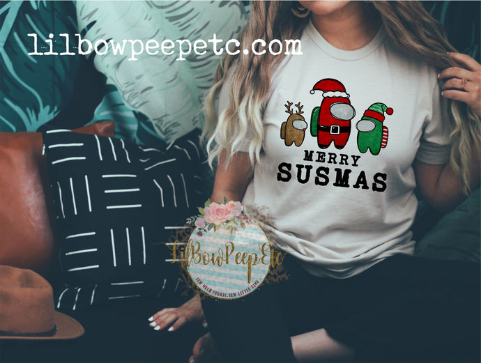 Merry Susmas Among Us Adult Unisex Tee