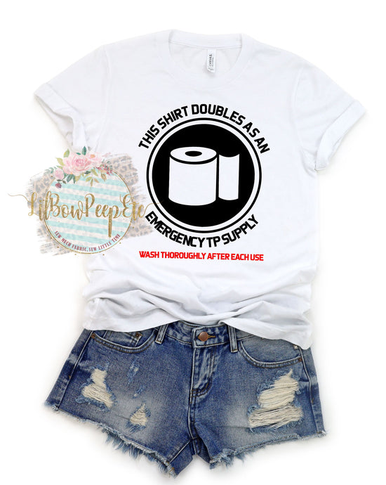 This Shirt Doubles As An Emergency TP Supply