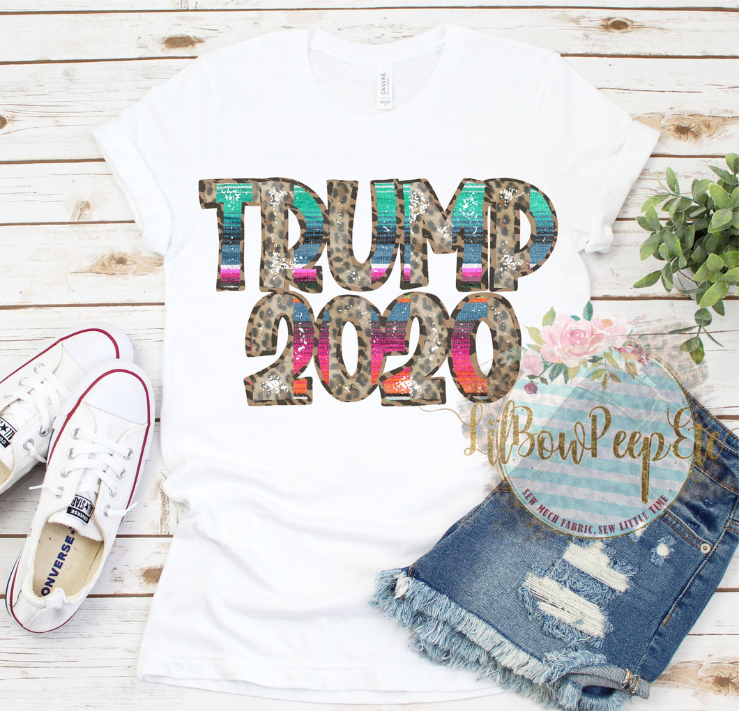 Trump 2020 Leopard and Serape