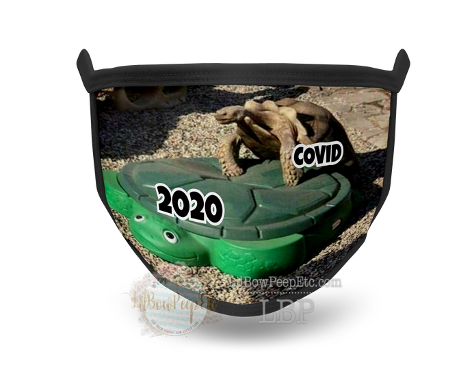 Turtle Sandbox Printed Mask