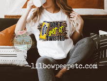 Load image into Gallery viewer, Don&#39;t Get It Twisted Tea Adult Unisex Tee