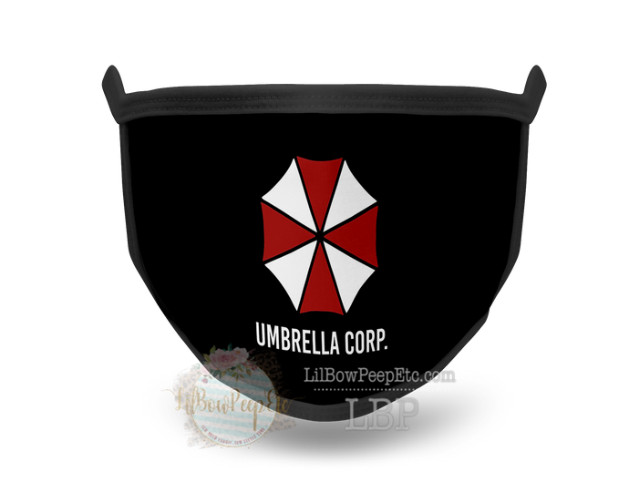 The Umbrella Corp Printed Mask
