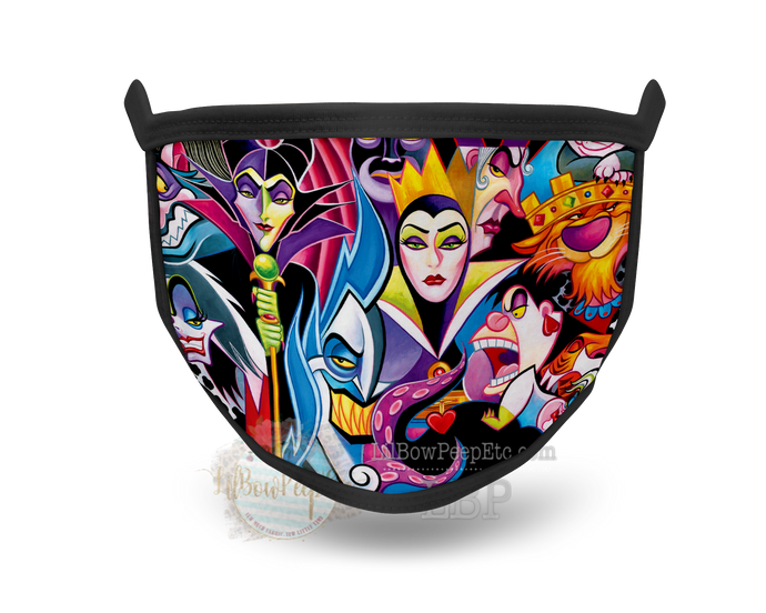 The Villains Printed Mask