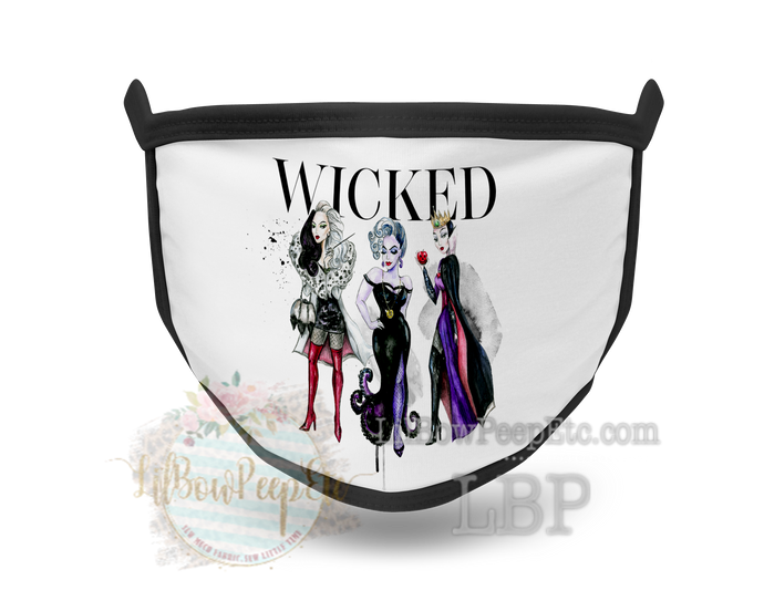 Wicked Printed Mask