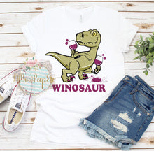 Load image into Gallery viewer, Winosaur Trex Wine Tee