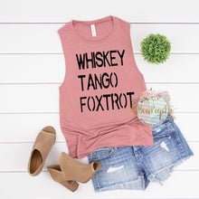 Load image into Gallery viewer, WTF: Whiskey Tango Foxtrot Women&#39;s Tank