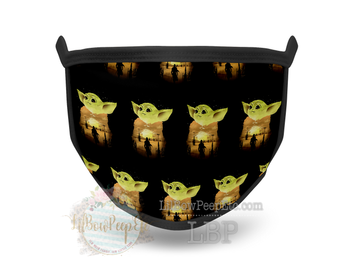 Yoda Movie Printed Mask